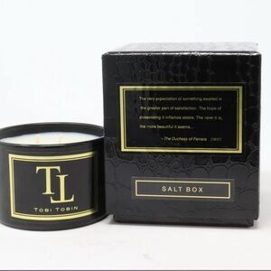 Candle Tobi Tobin Salt Box 4 oz candle